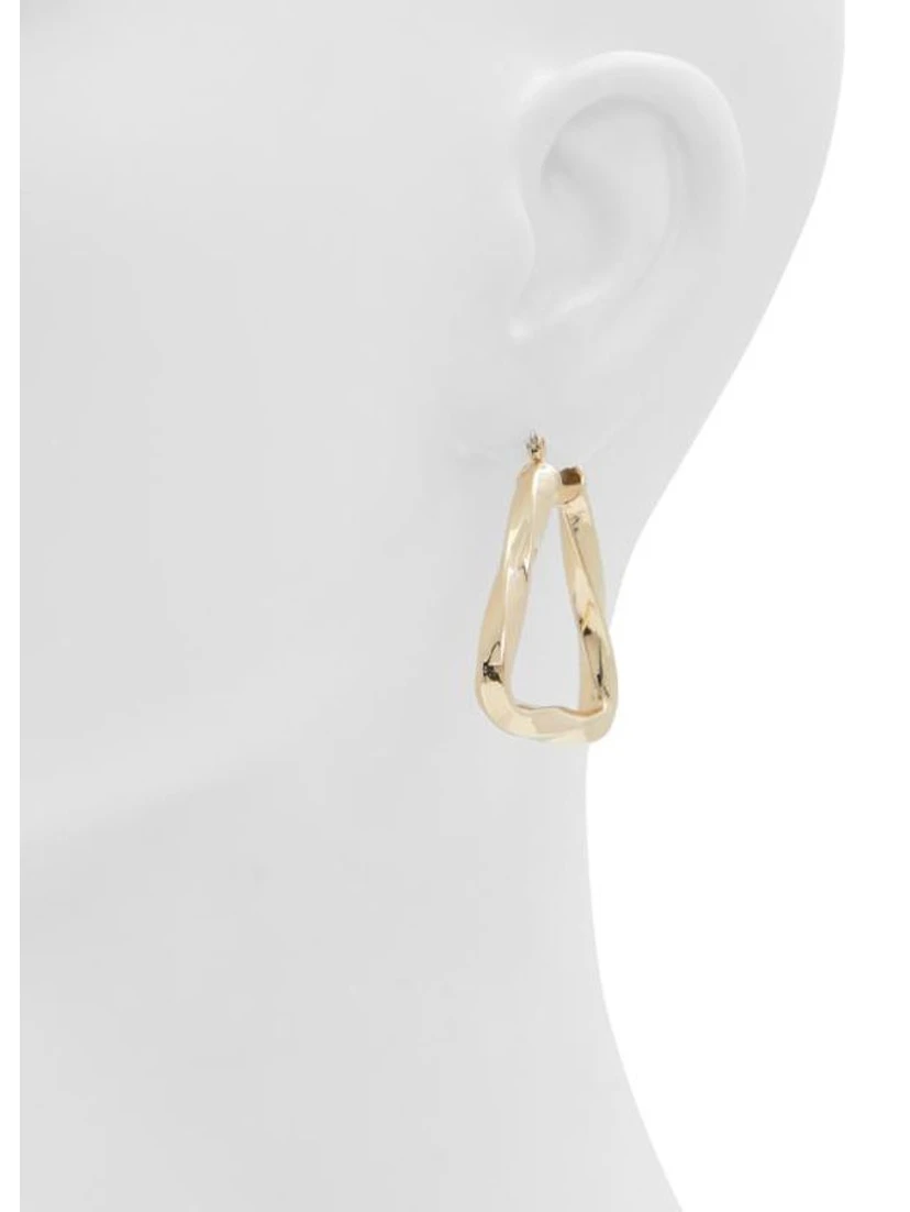Gold Elastane Earrings