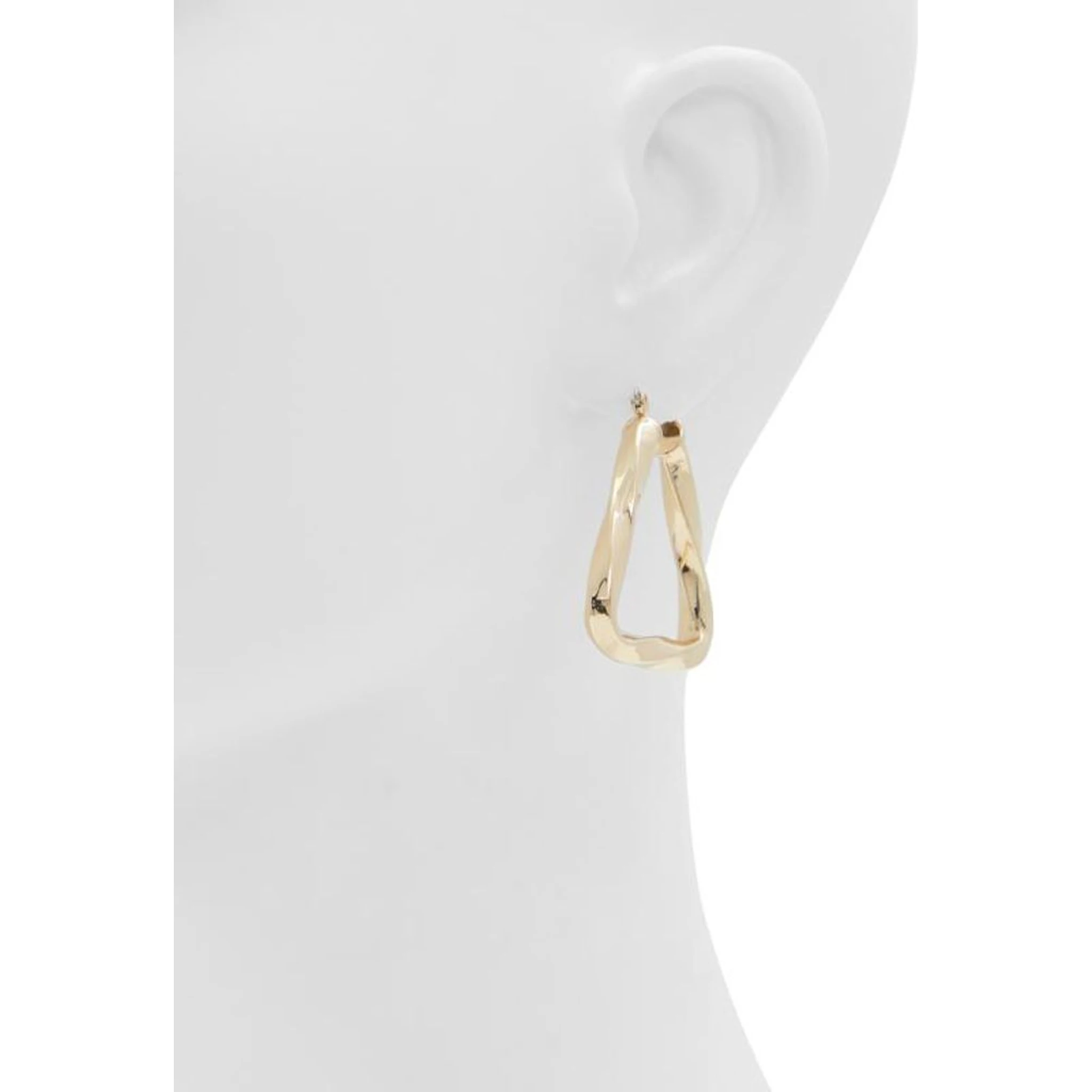 Gold Elastane Earrings