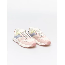 Multicolor Goatskin Chunky Sneakers