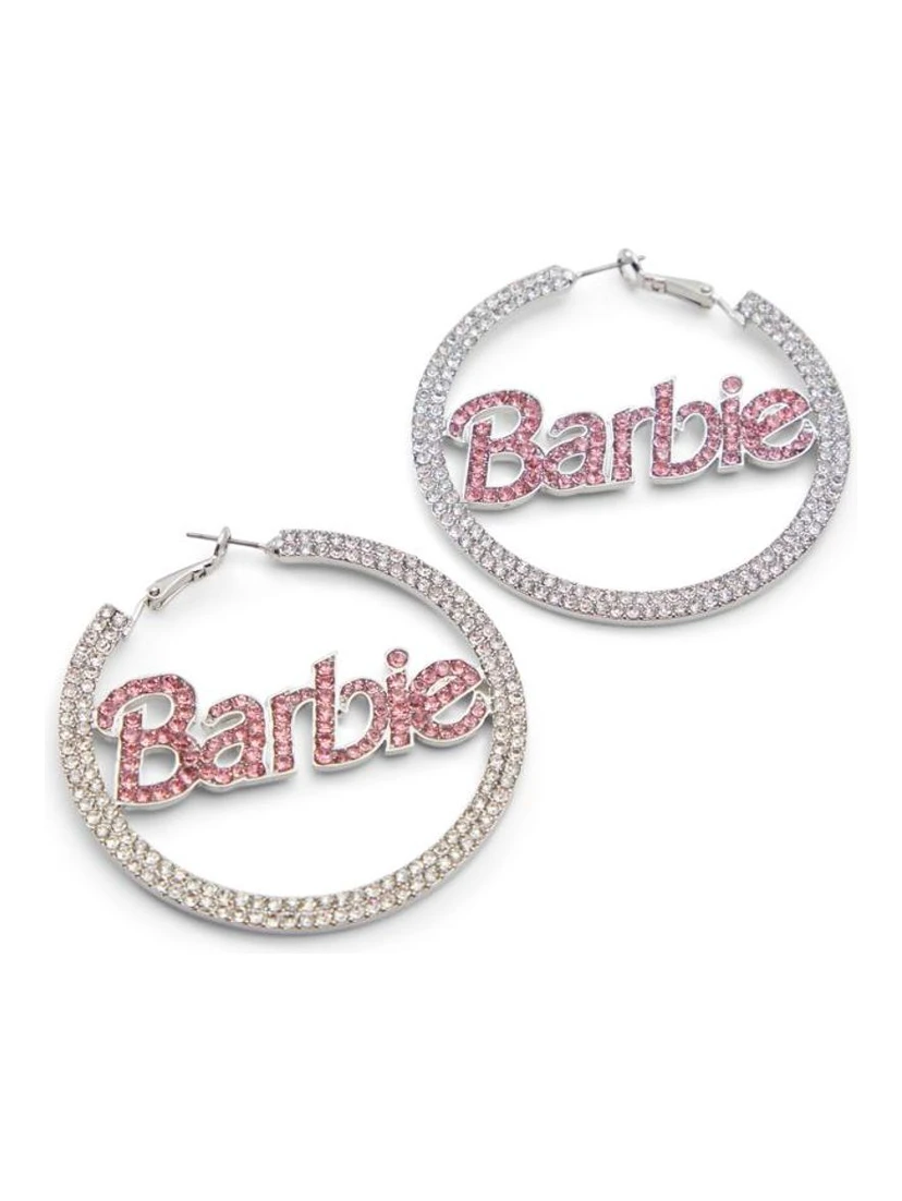 Silver Elastane Earrings