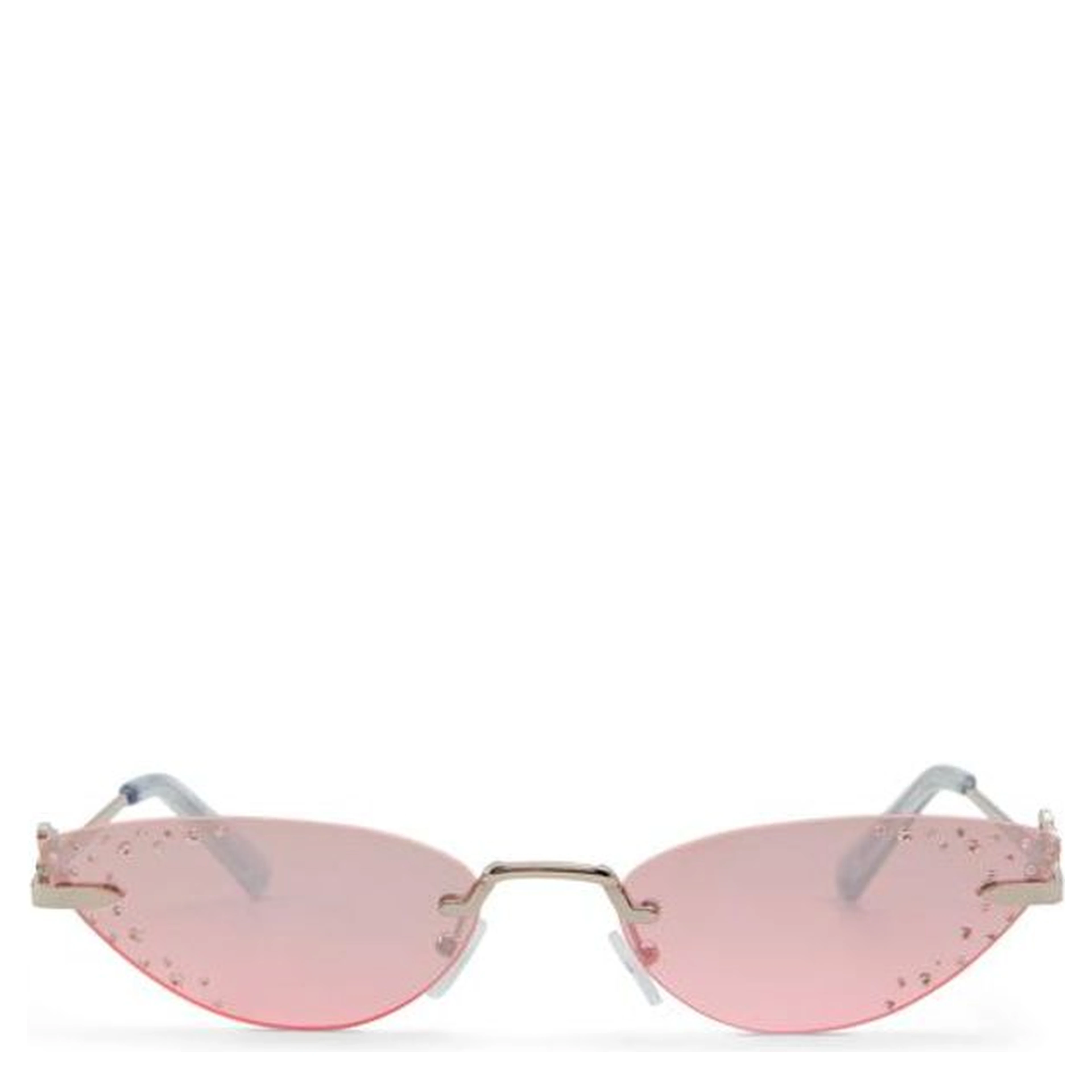 Silver Polycarbonate Sunglasses