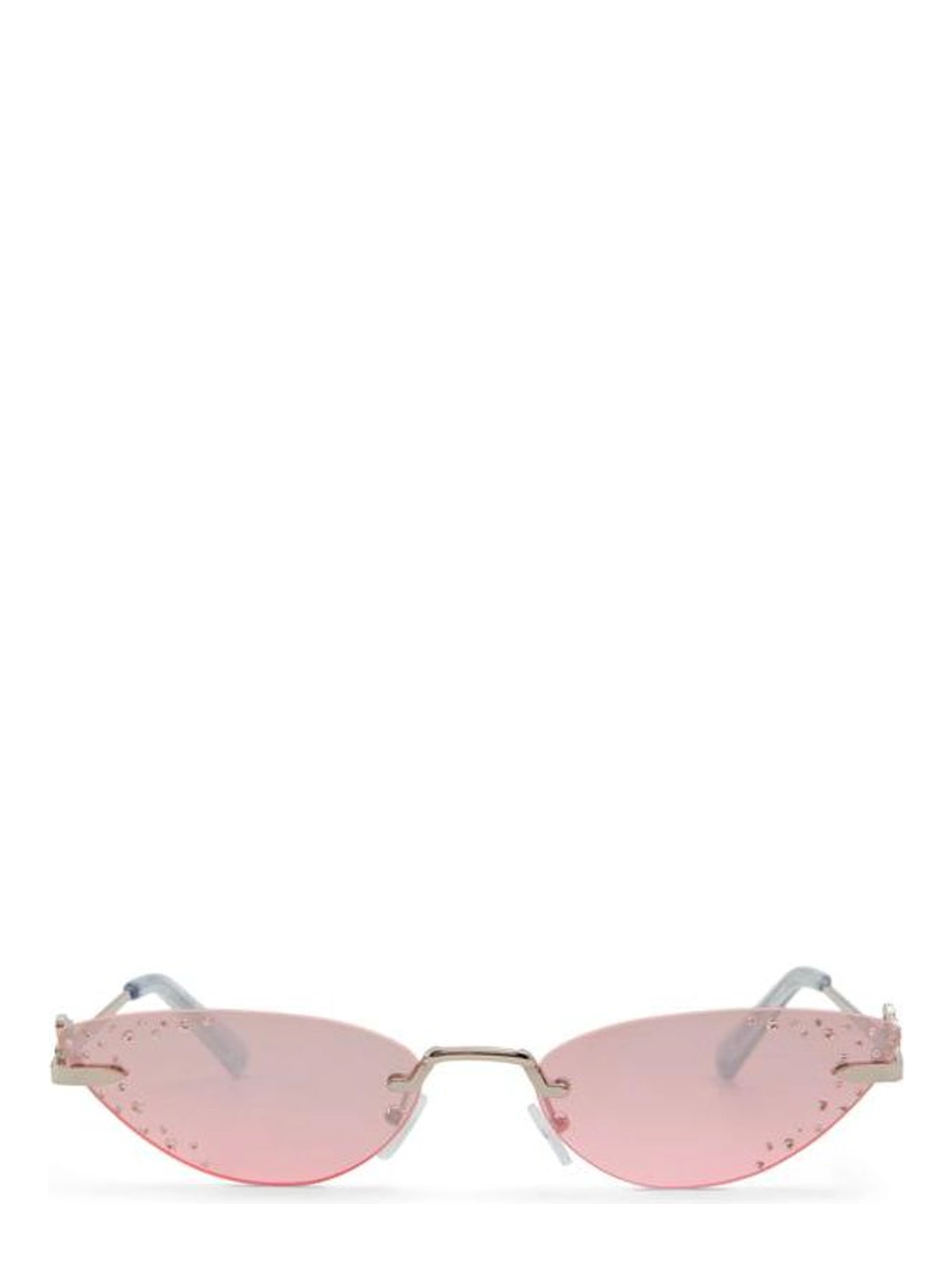 Silver Polycarbonate Sunglasses