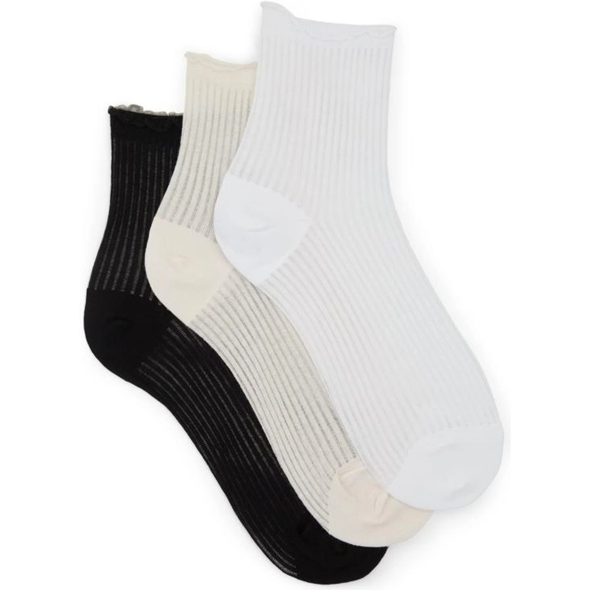 White Cotton Socks