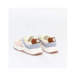 Multicolor Goatskin Chunky Sneakers