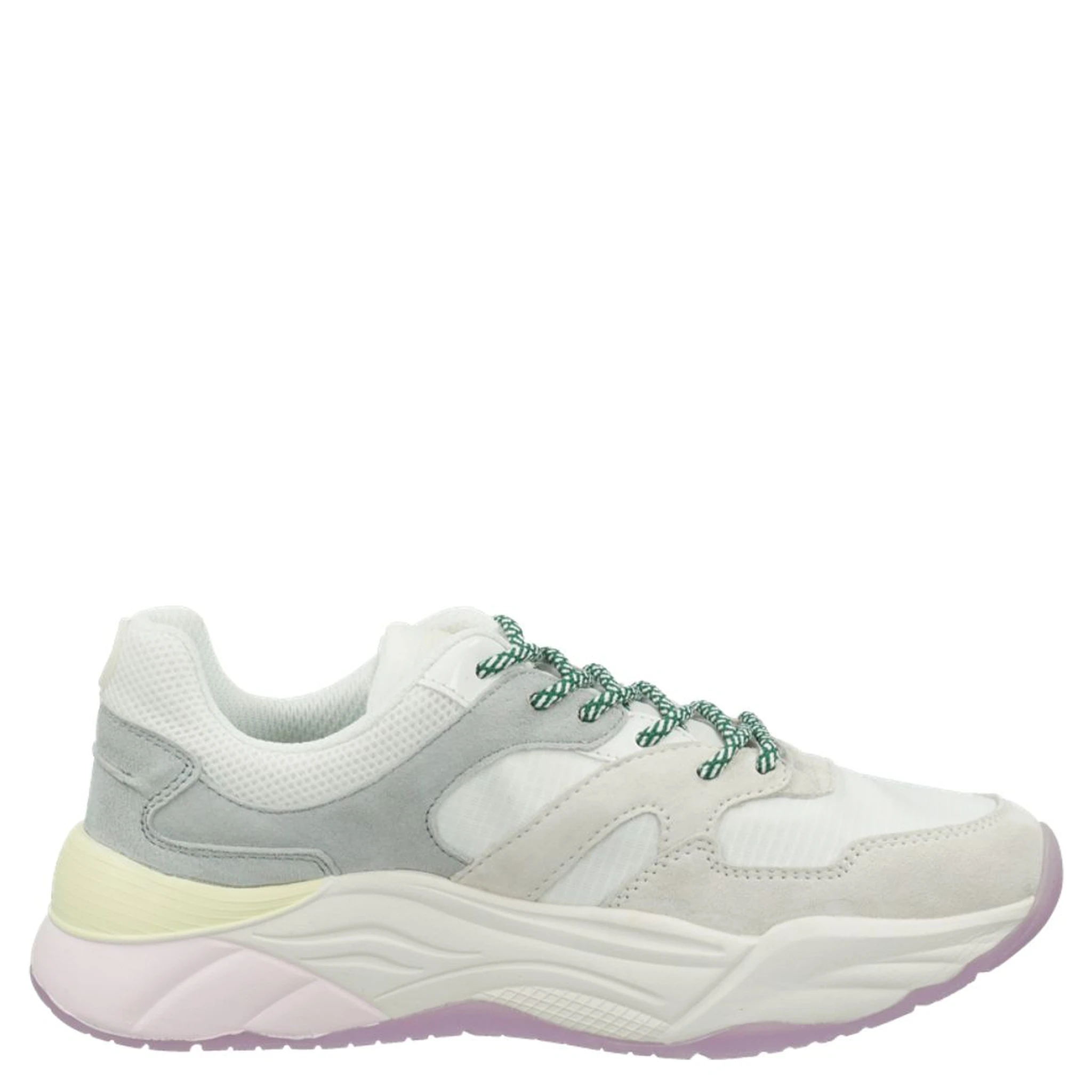 Multicolor Goatskin Chunky Sneakers