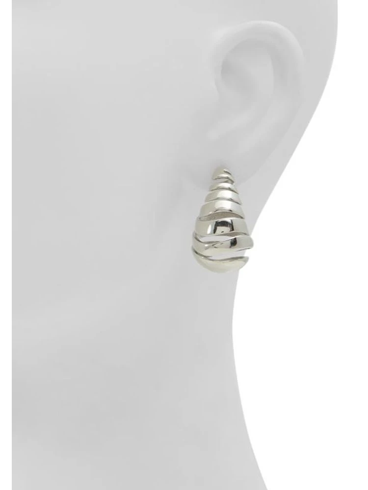 Silver Elastane Earrings alternative