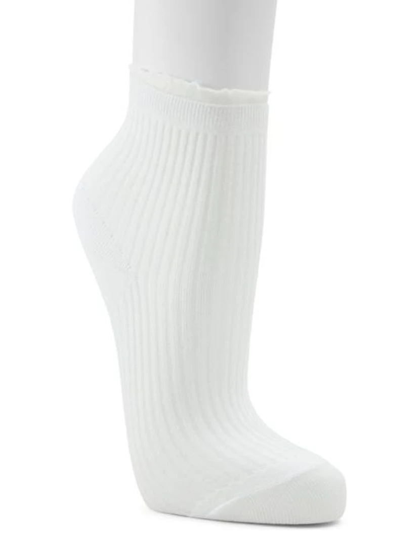 White Cotton Socks