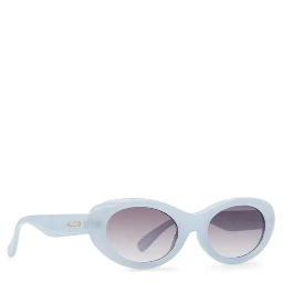 Light Blue Polycarbonate Sunglasses
