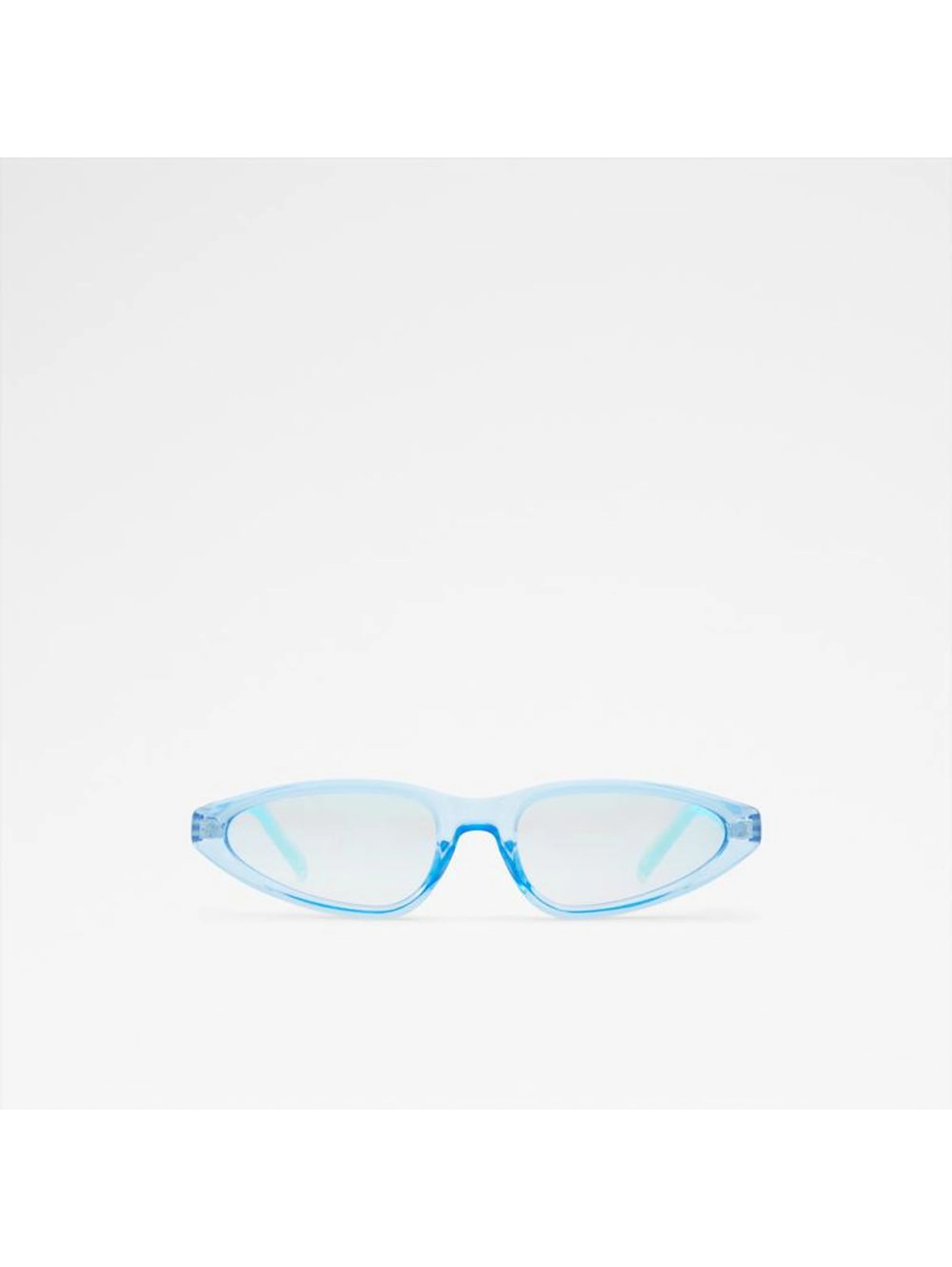 Light Blue Polycarbonate Sunglasses