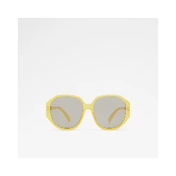 Yellow Polycarbonate Sunglasses