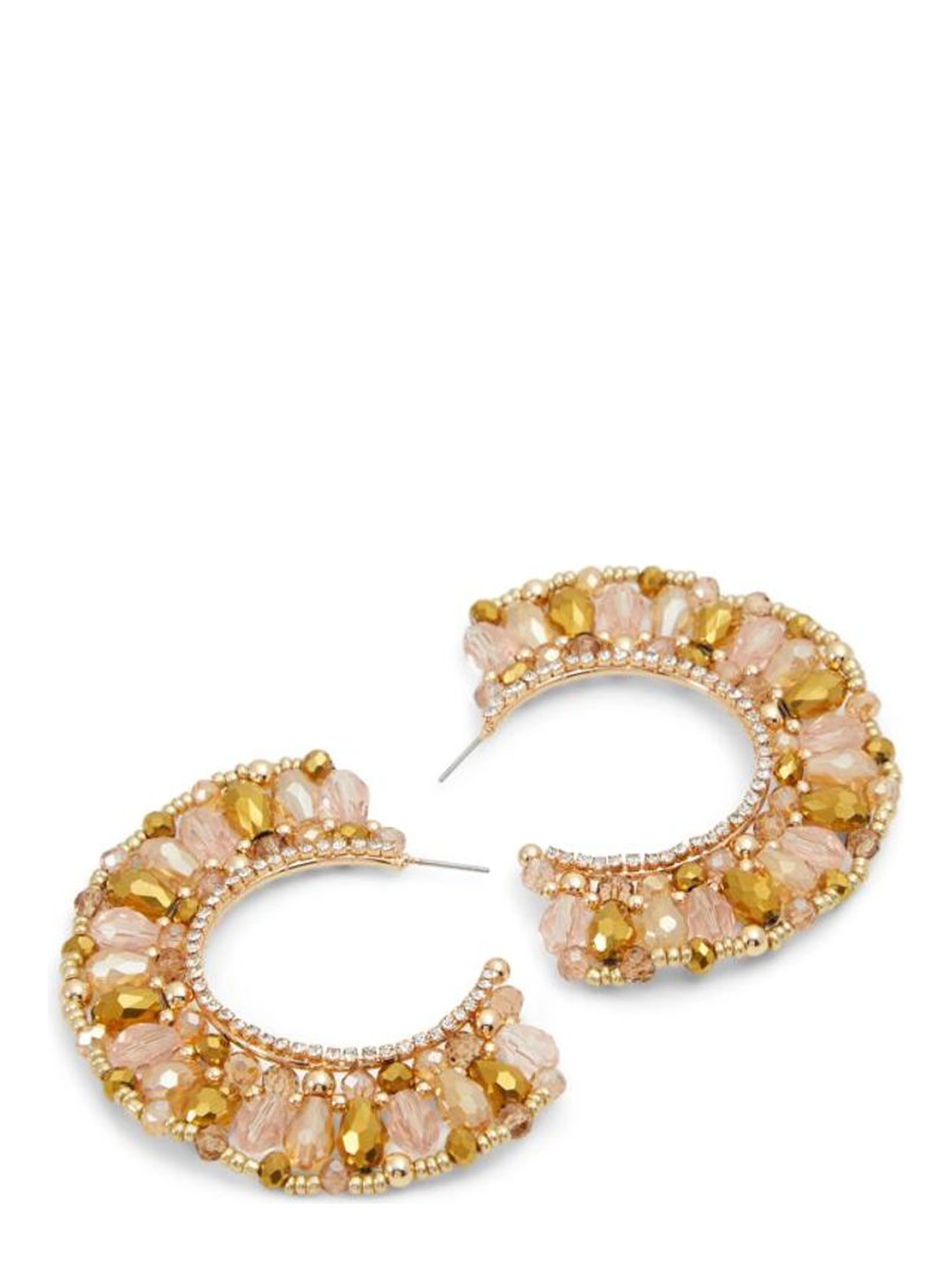 Brown Glass Earrings