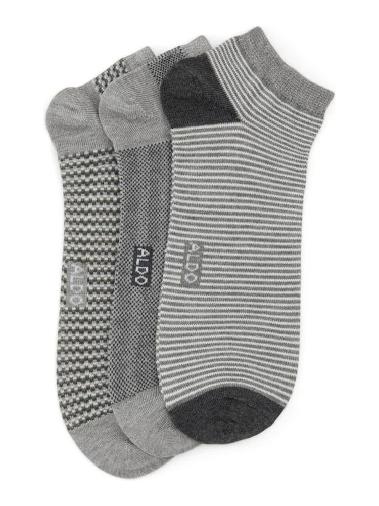 Gray Polyester Socks