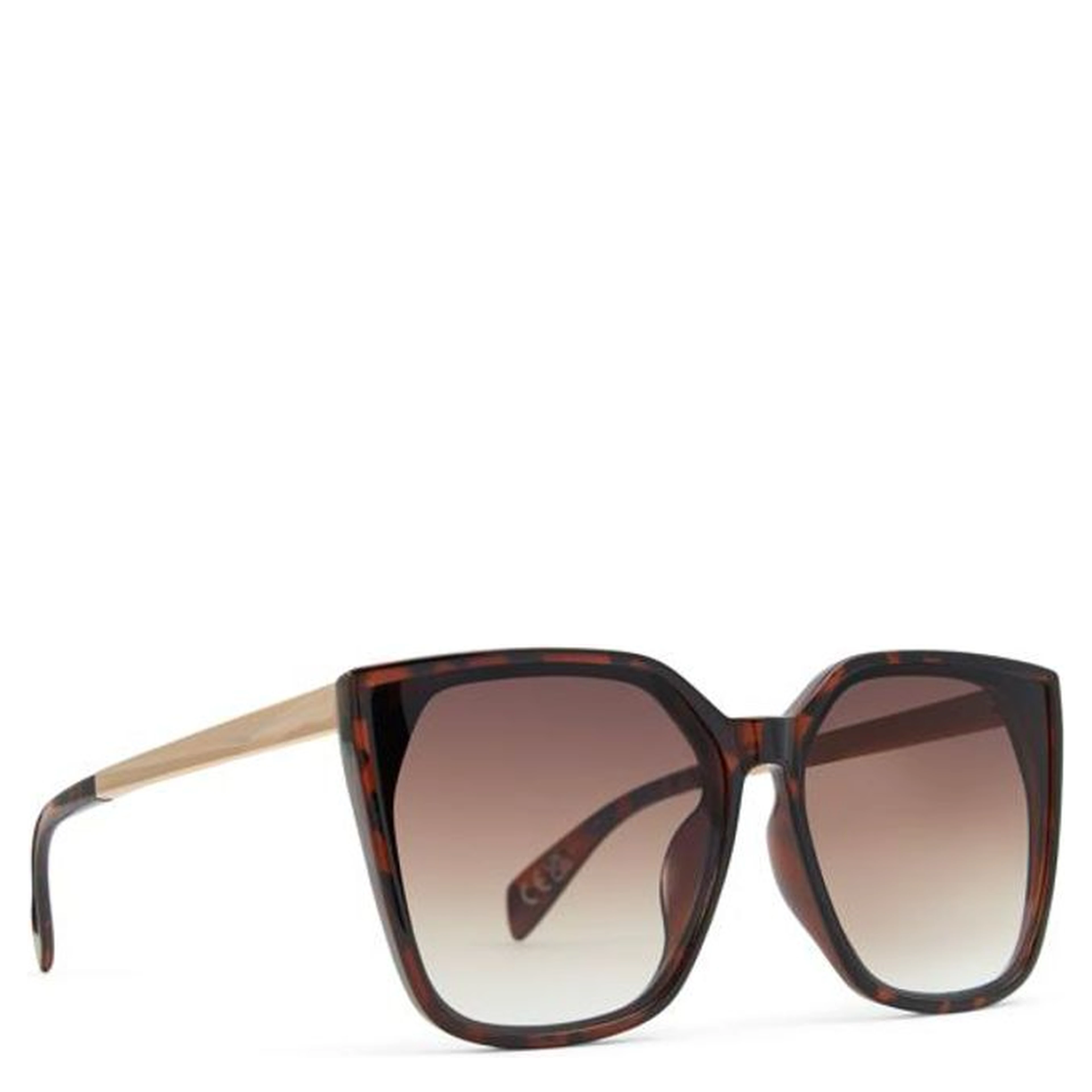 Brown Polycarbonate Sunglasses