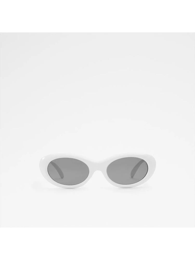 White Polycarbonate Sunglasses
