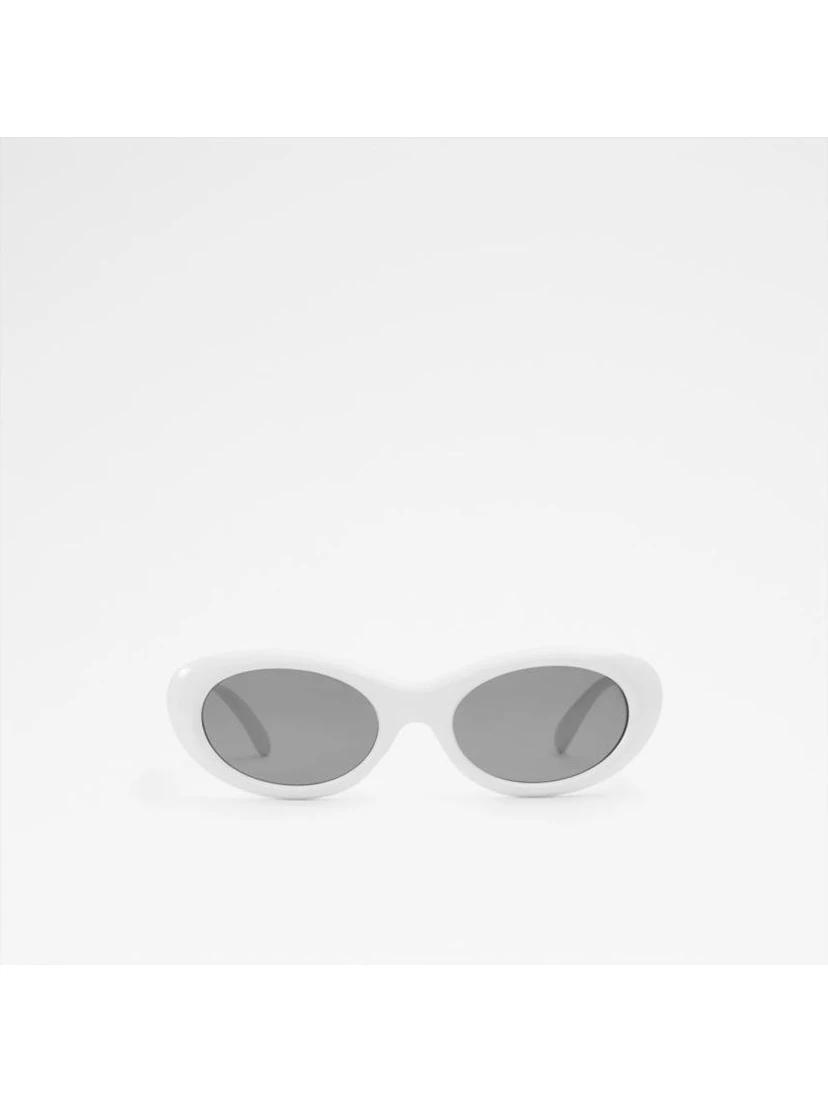 White Polycarbonate Sunglasses