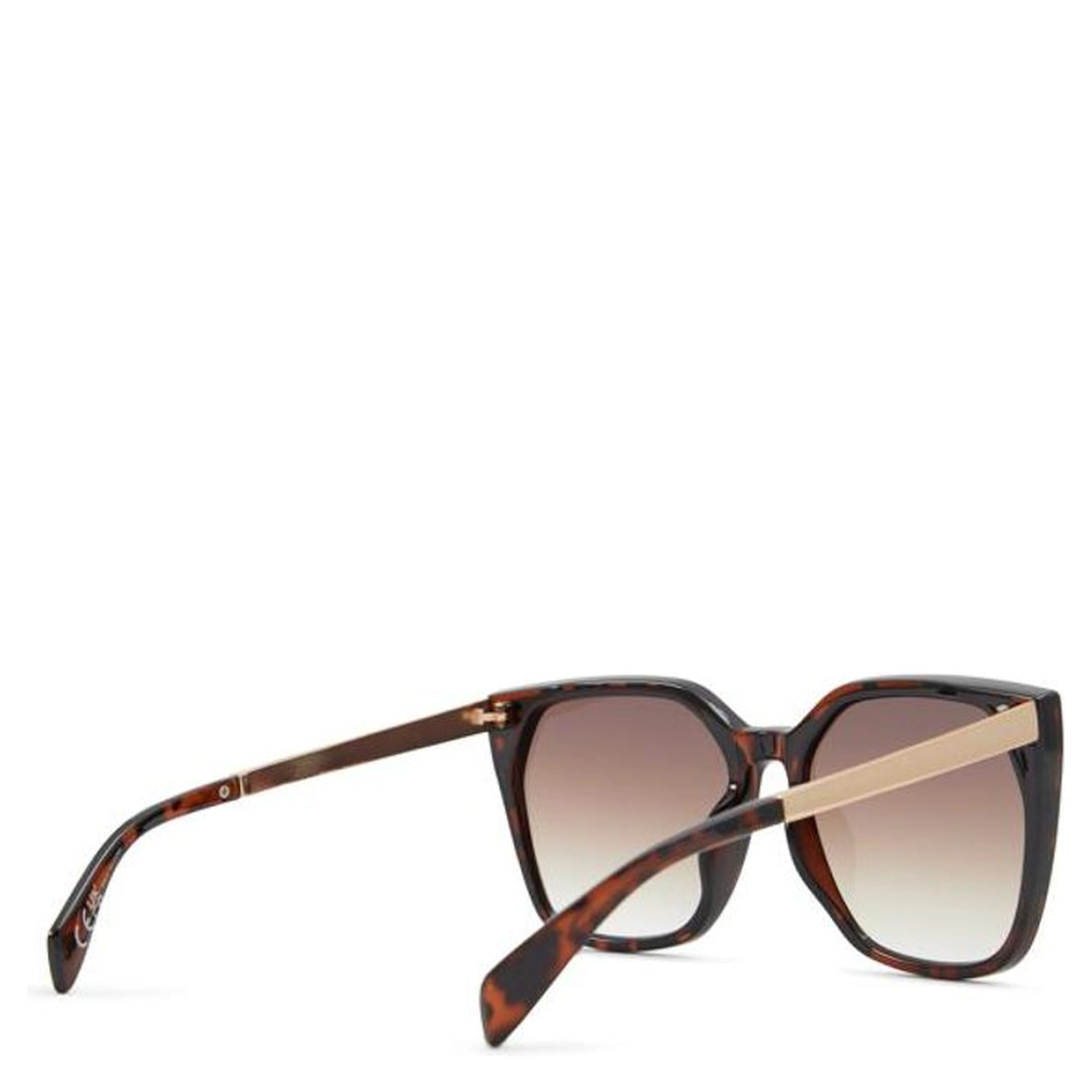 Brown Polycarbonate Sunglasses