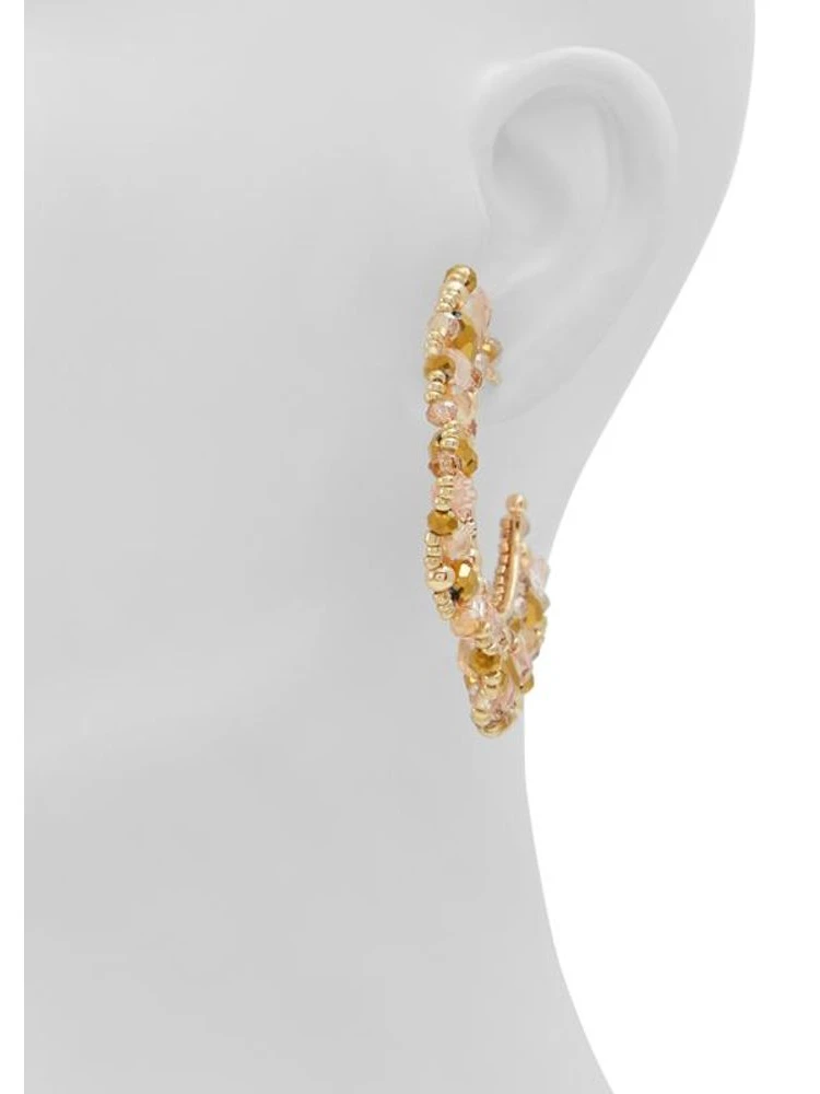 Brown Glass Earrings alternative