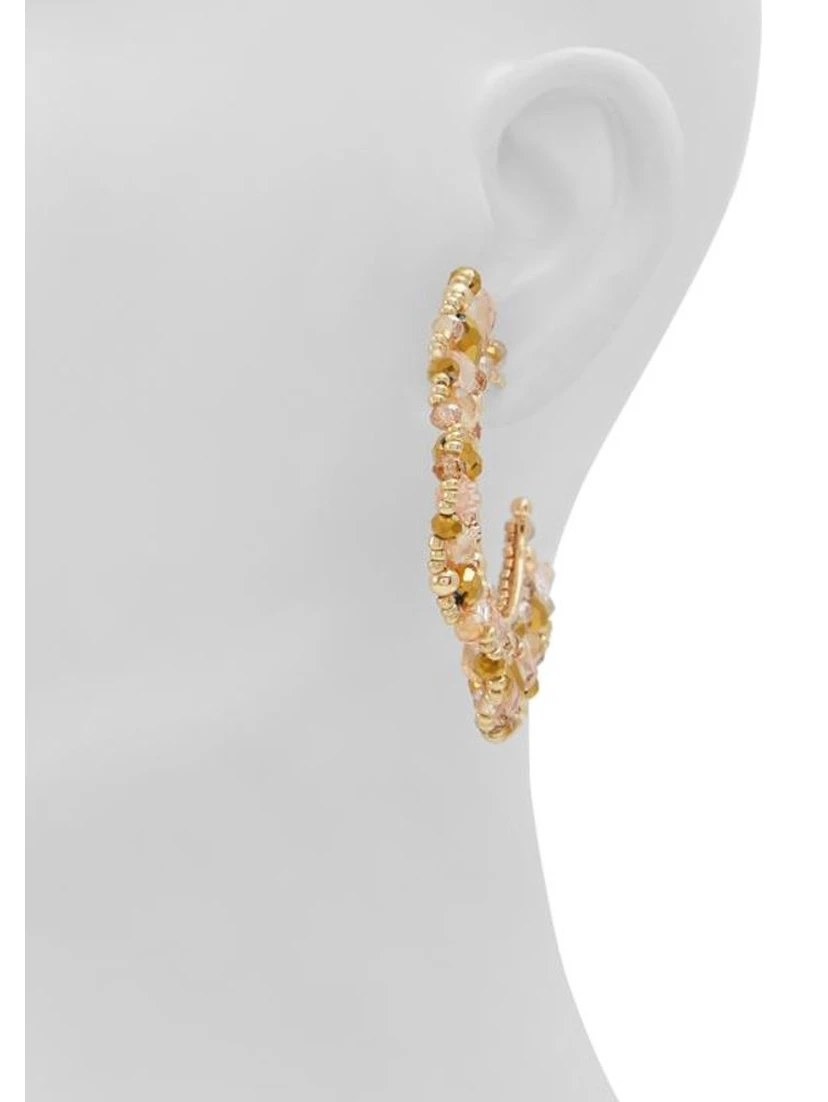 Brown Glass Earrings