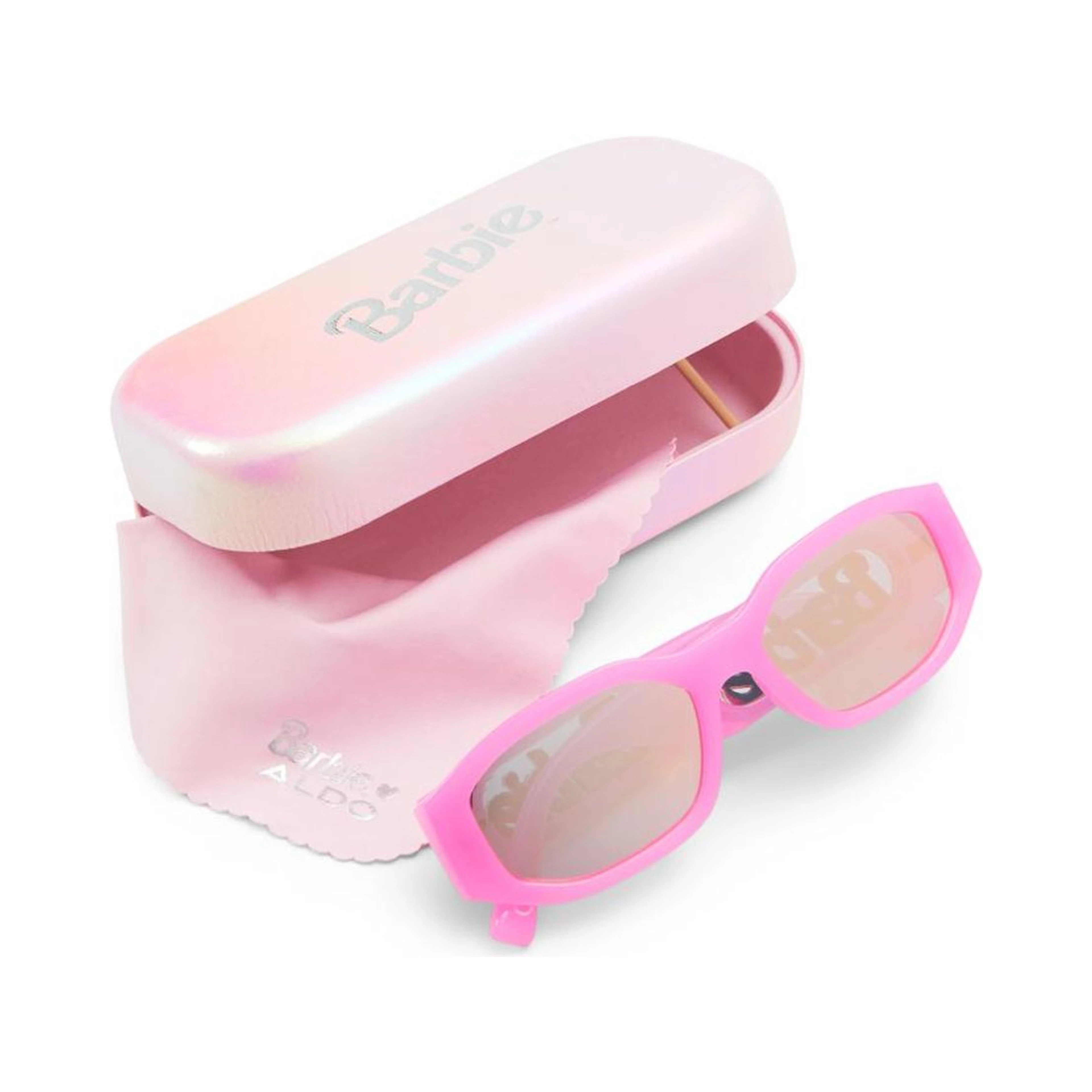 Pink Polycarbonate Sunglasses