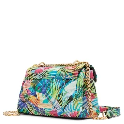 Light Blue Polyethylene Shoulder Bag