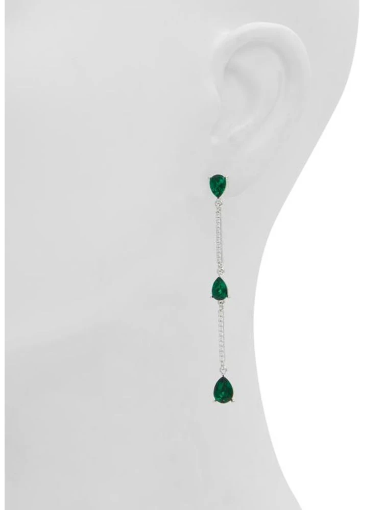 Green Elastane Earrings alternative