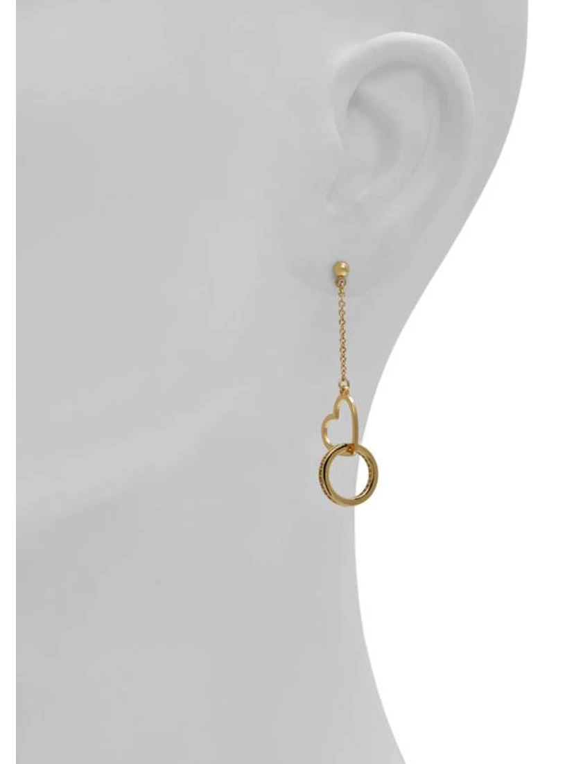 Gold Elastane Earrings