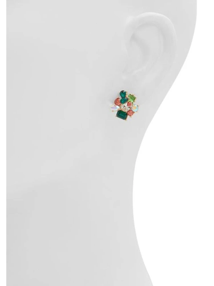 Green Elastane Earrings alternative