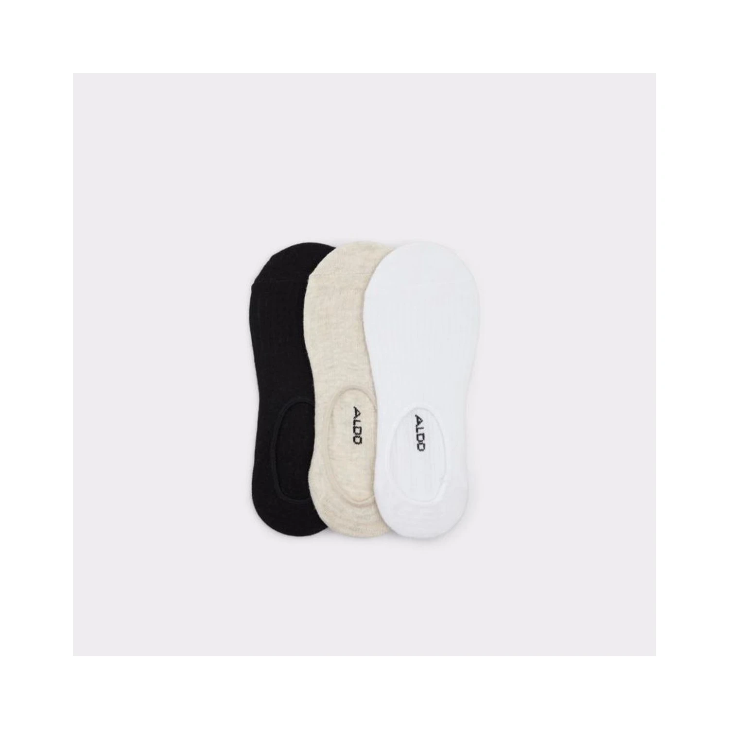 Beige Cotton Socks