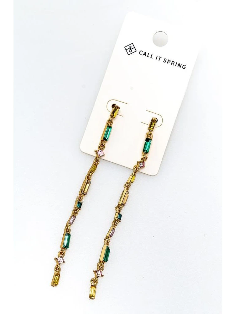 Multicolor Glass Earrings