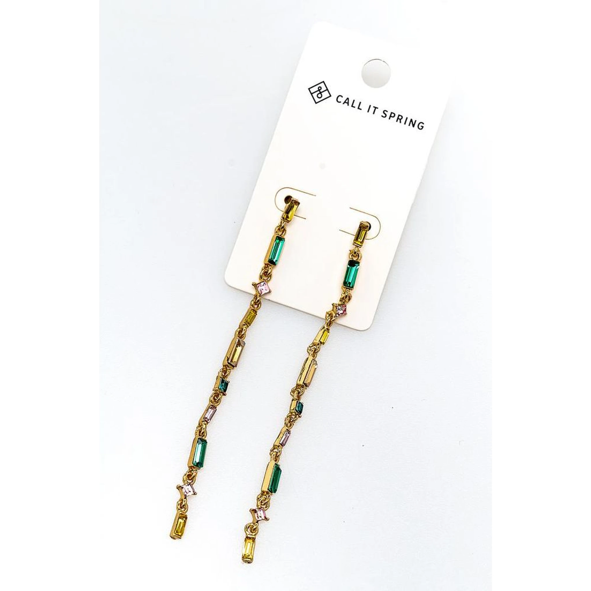 Multicolor Glass Earrings
