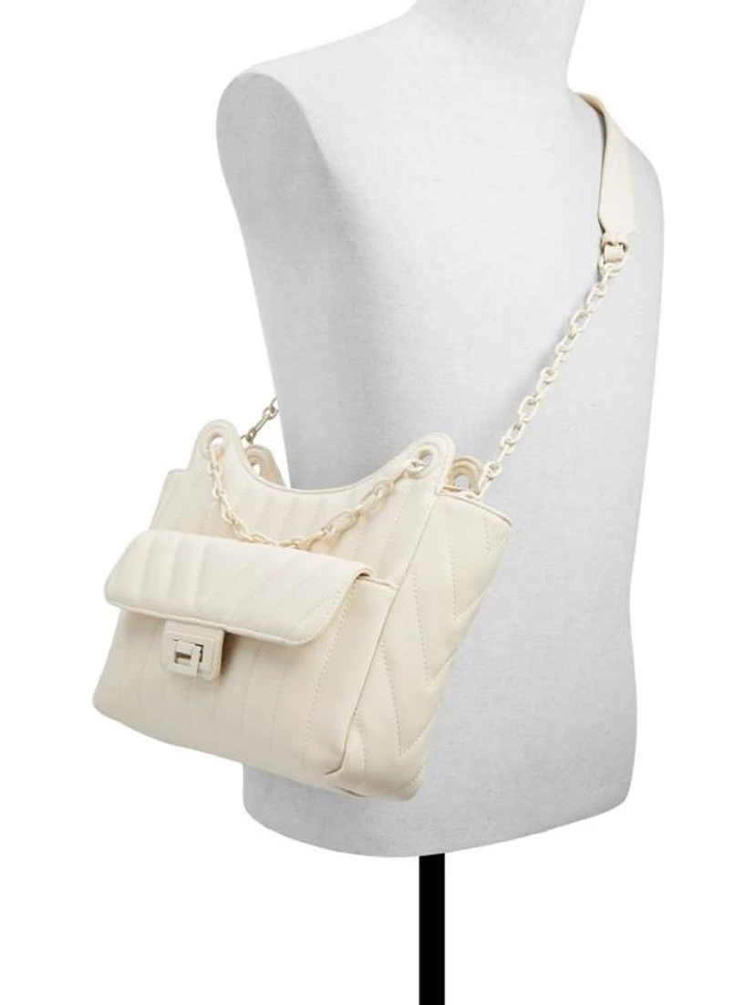 Blue Polyethylene Handbag