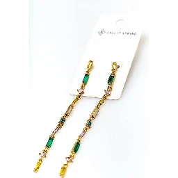 Multicolor Glass Earrings
