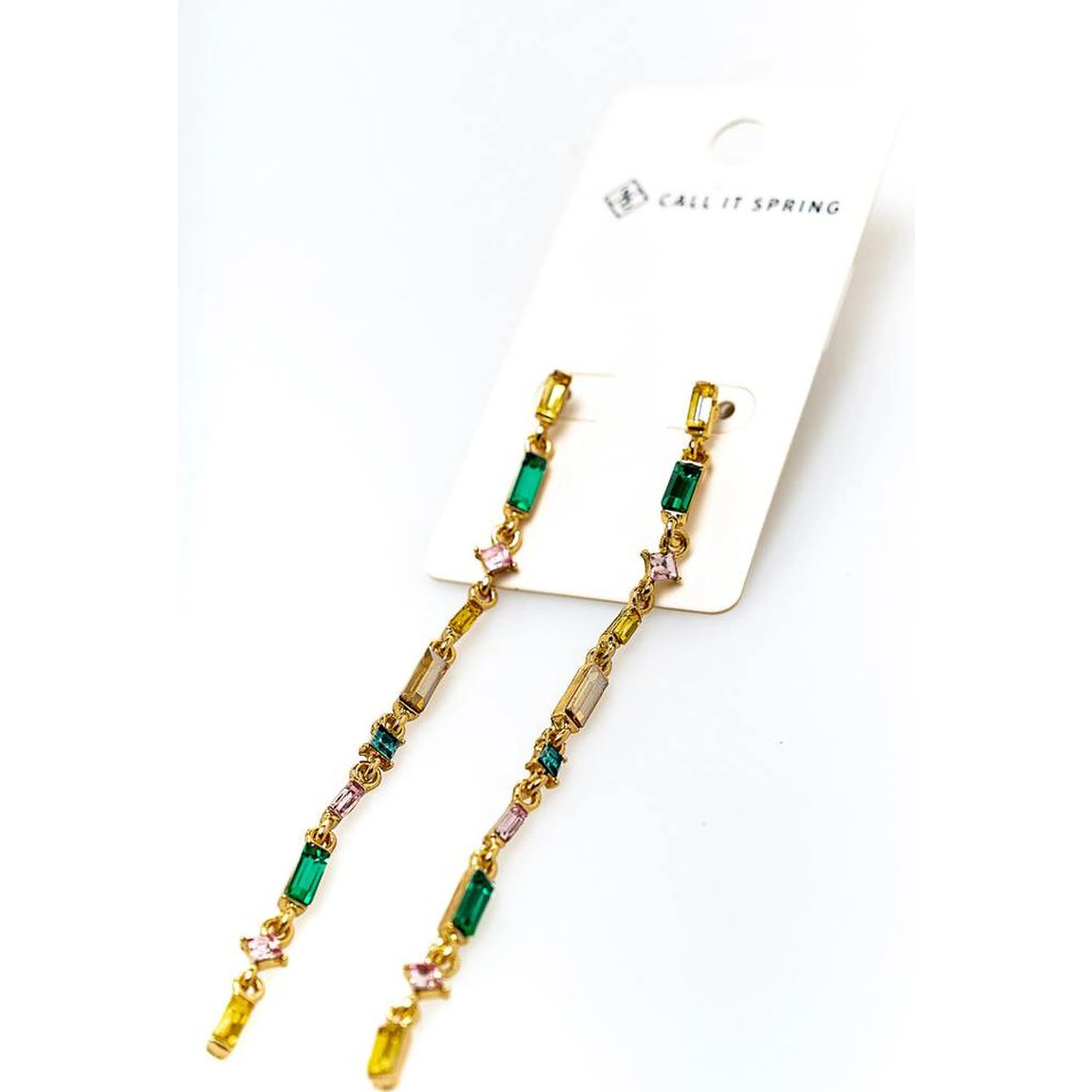 Multicolor Glass Earrings