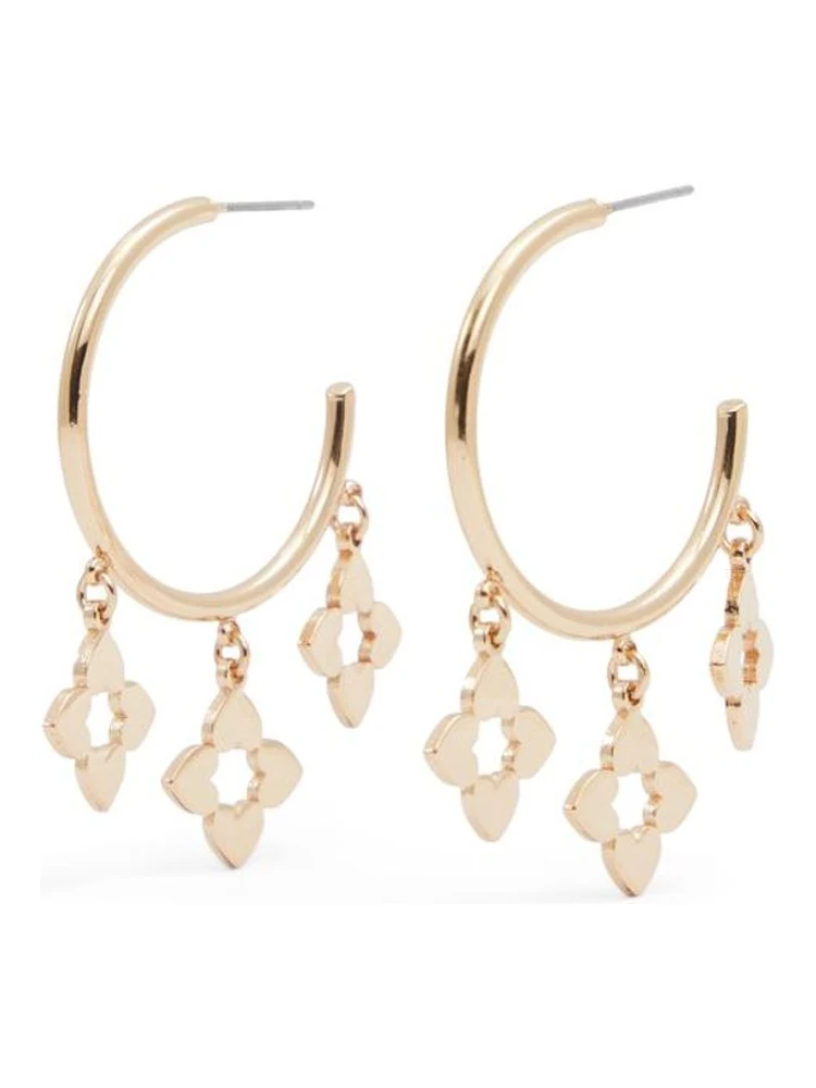 Gold Elastane Earrings