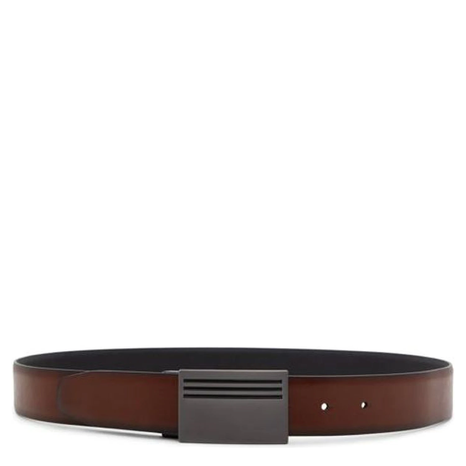 Black Cowhide Regular Belt