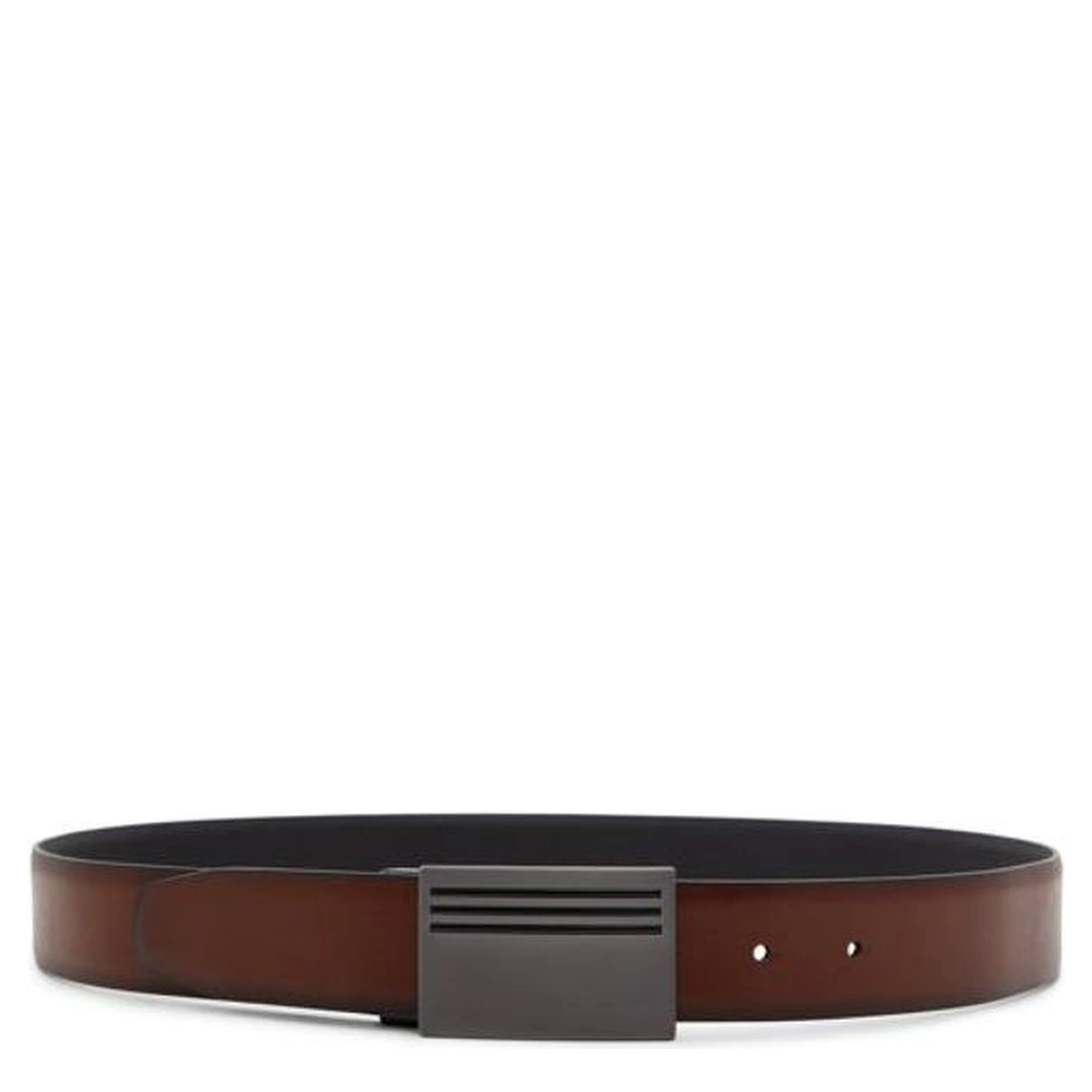 Black Cowhide Regular Belt