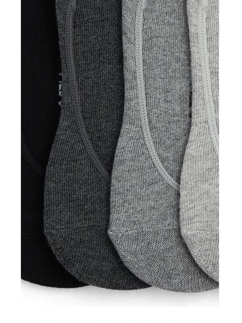 Gray Cotton Socks