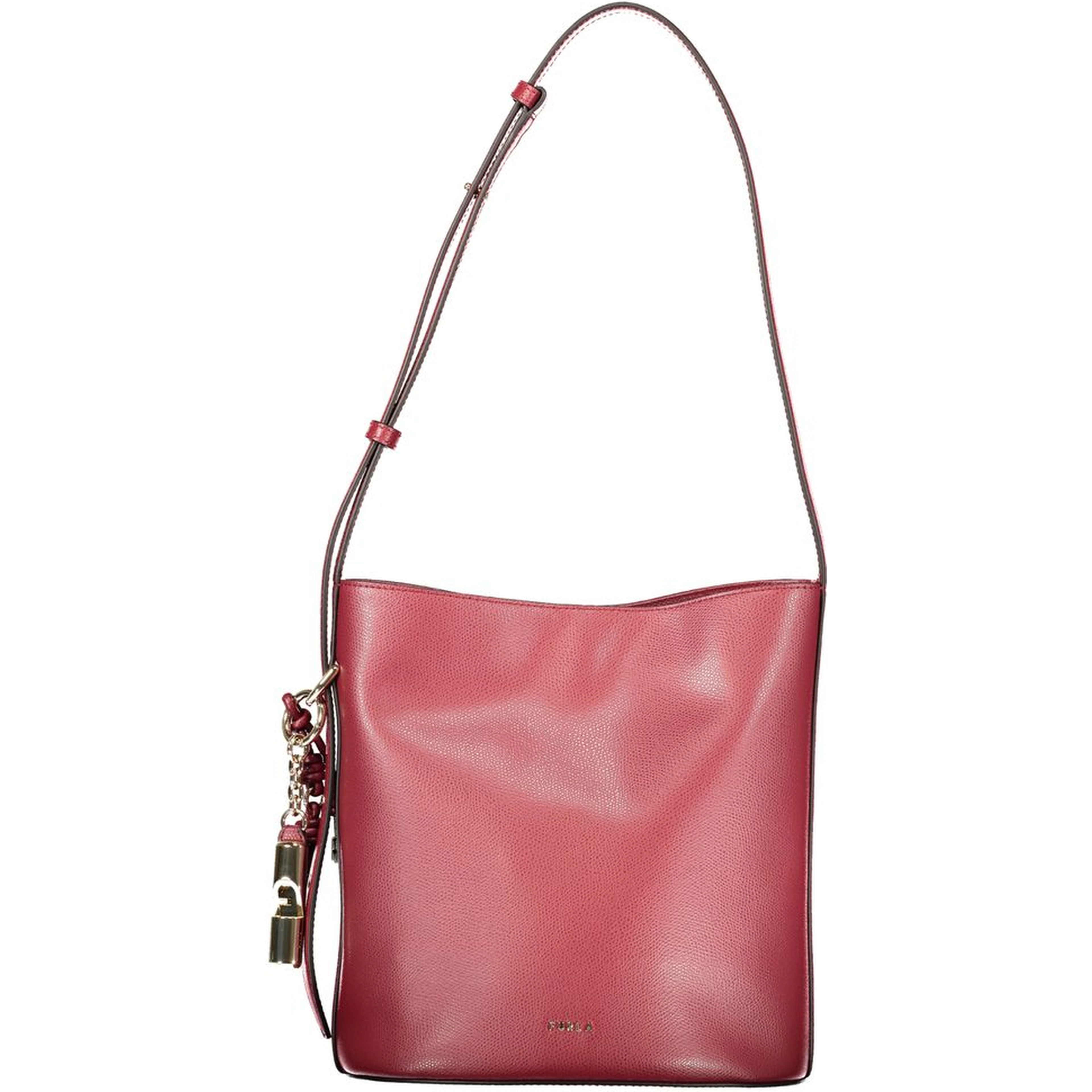 Rosso Leather Woman Bucket Bag