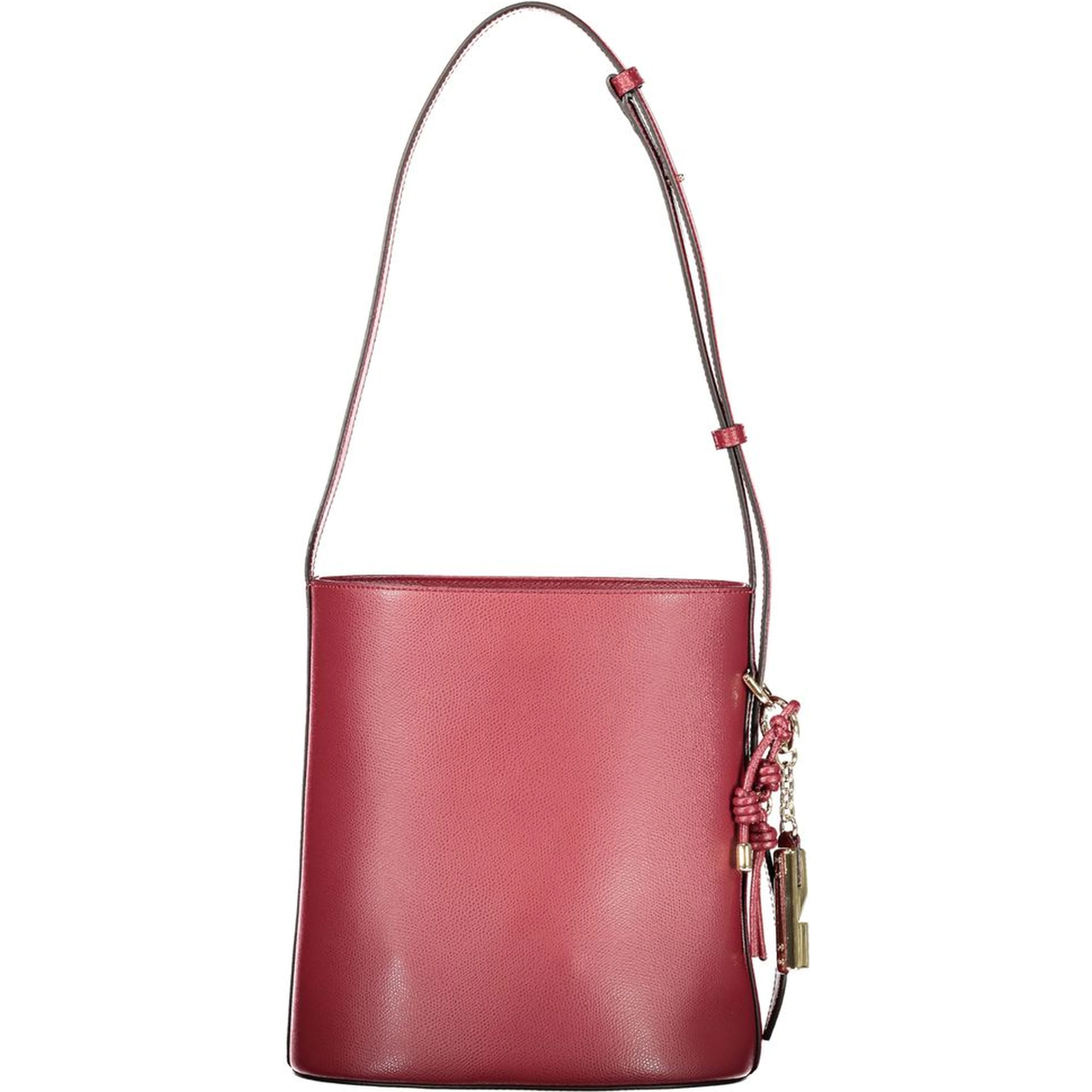 Rosso Leather Woman Bucket Bag