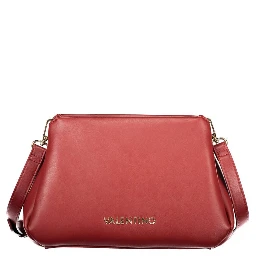 Rosso Polyurethane Women Handbag