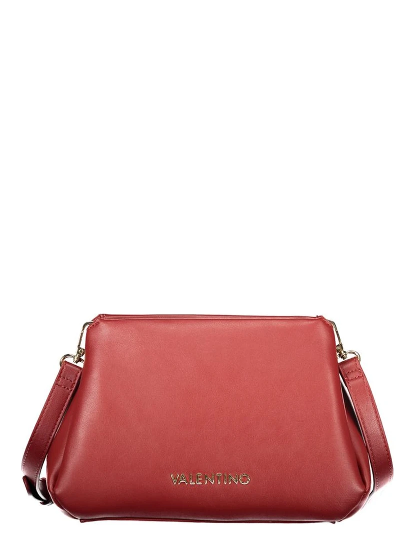 Rosso Polyurethane Women Handbag