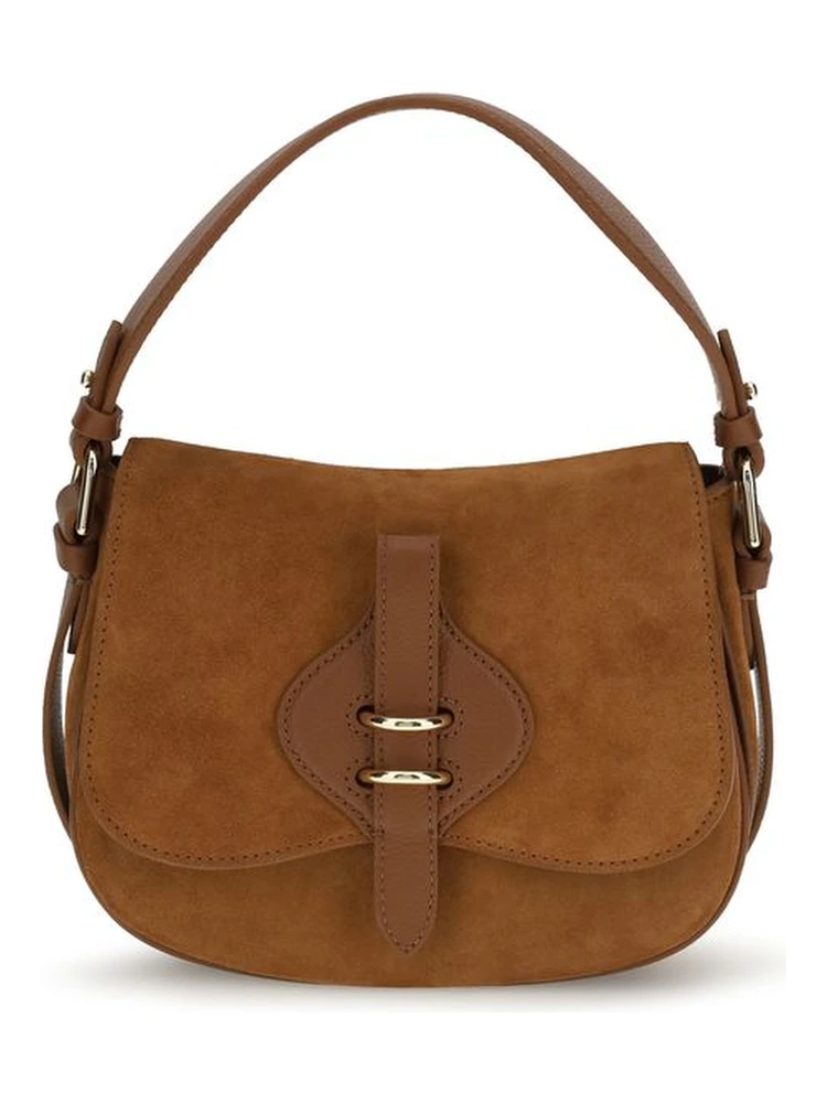 Brown Calf Leather Bos Taurus Shoulder Bag