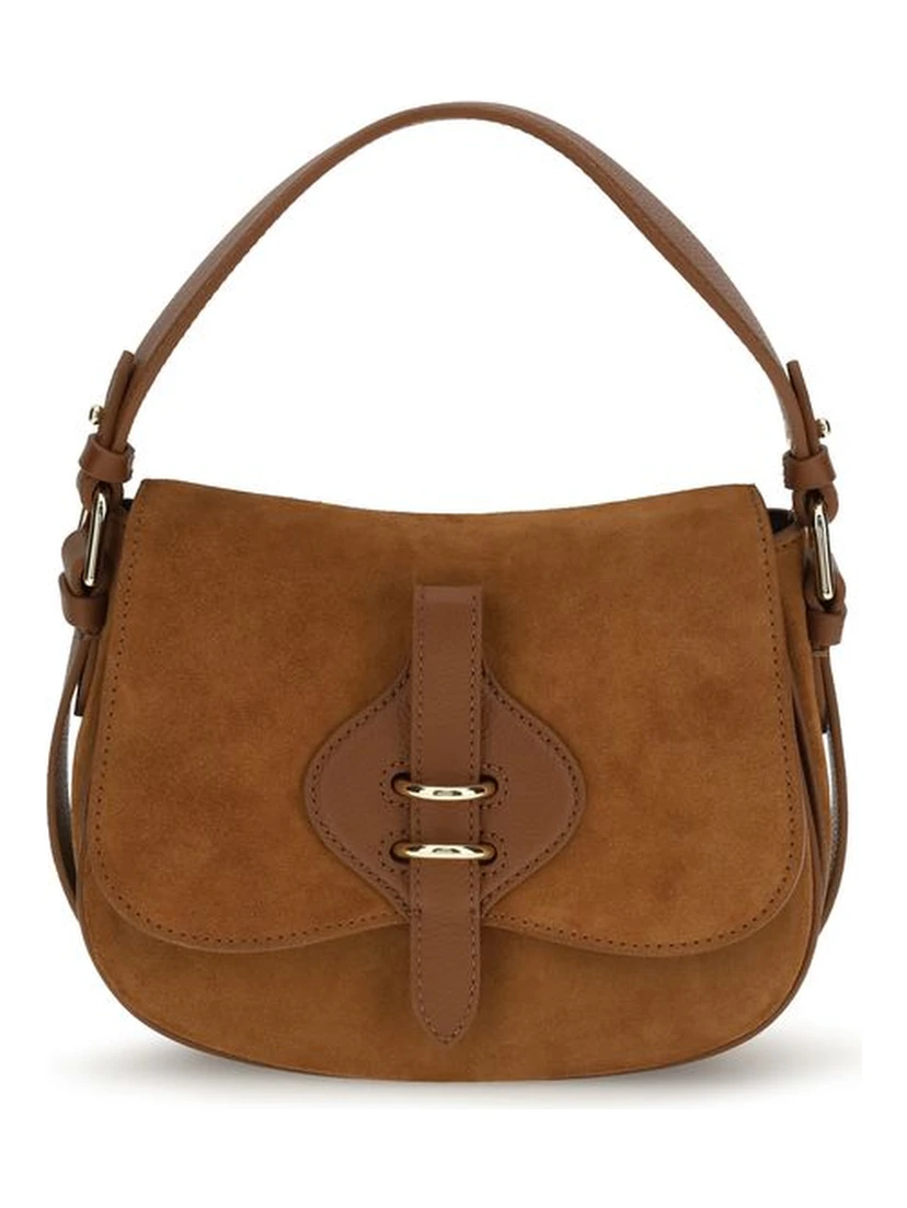 Brown Calf Leather Bos Taurus Shoulder Bag