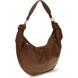 Brown Calf Leather Bos Taurus Shoulder Bag