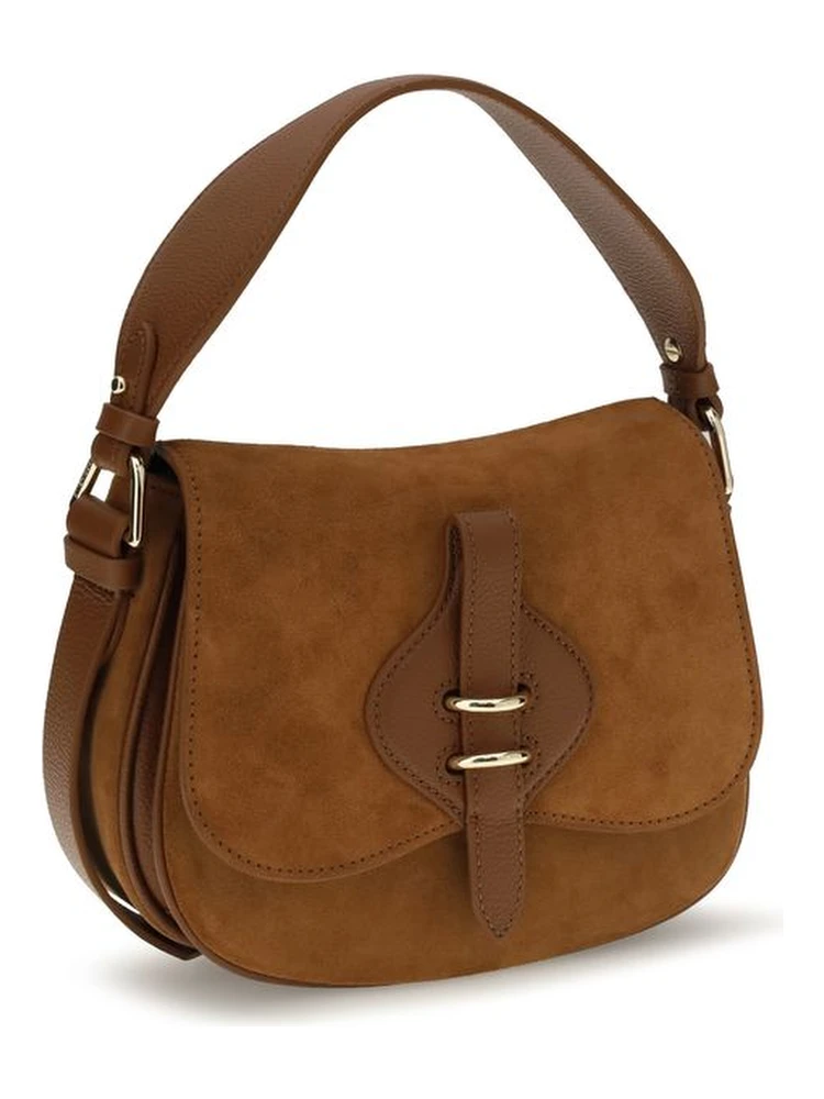 Brown Calf Leather Bos Taurus Shoulder Bag alternative