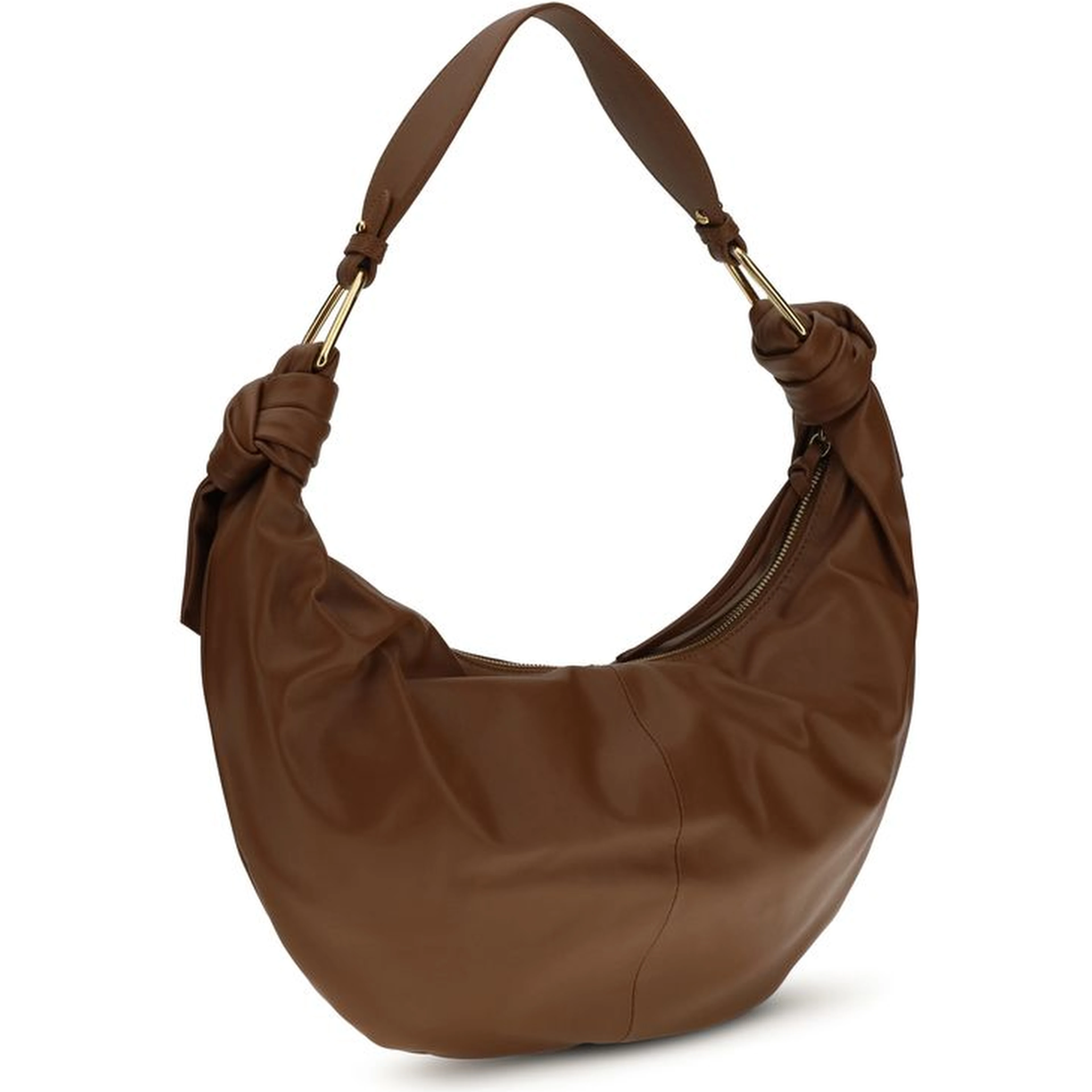 Brown Calf Leather Bos Taurus Shoulder Bag