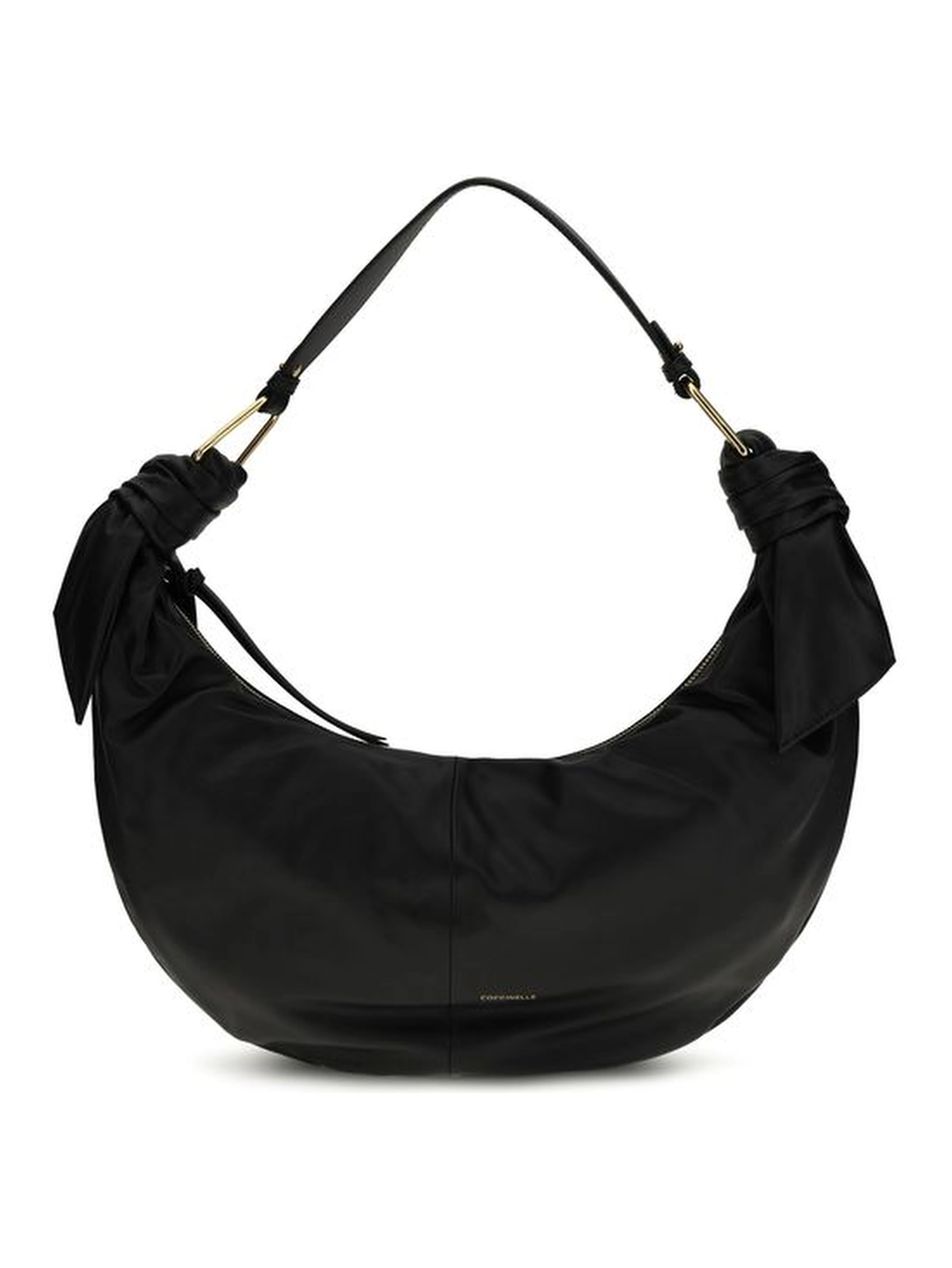Black Calf Leather Bos Taurus Shoulder Bag