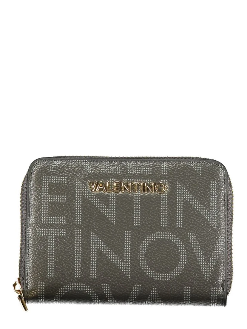 Black Polyurethane Women Wallet