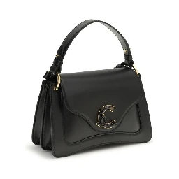 Black Calf Leather Bos Taurus Shoulder Bag