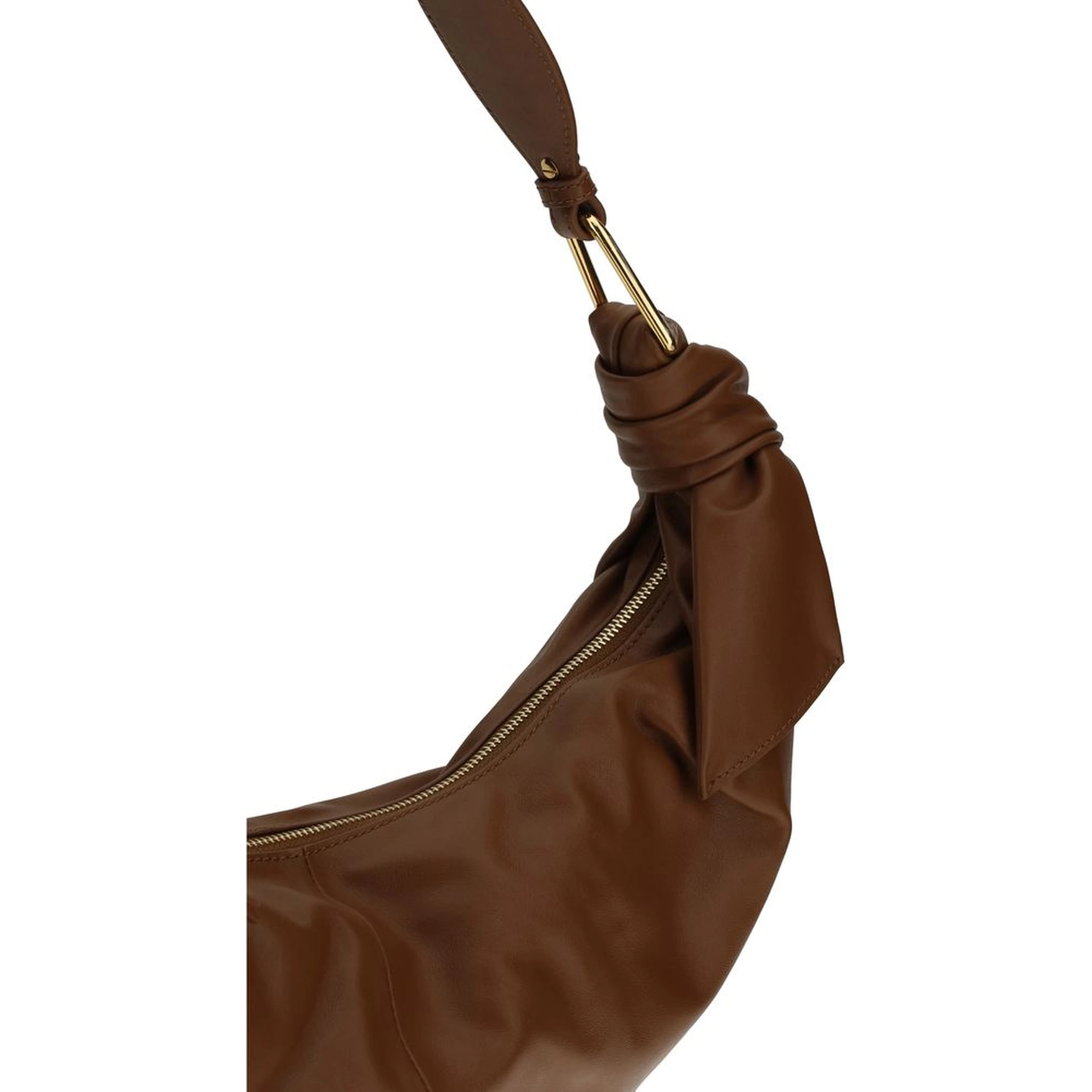 Brown Calf Leather Bos Taurus Shoulder Bag
